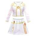 Pink & White Demon Hunter K-Pop Kostume til Kvinder & Børn, 3-delt Sæt[JUN] Pink and white 3-piece set 120cm