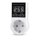 Digital Thermostat Outlet with Sensor, Waterproof Temperature Switch EU Plug[JUN]