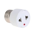 E27 Screw Lamp Socket to Outlet Adapter, Lamp Holder Outlet Adapter, Edison Screw Light Socket Bulb Holder[JUN]