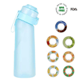 Miniatyrbilde 3 av 3: Air Water Up Flaske, 650ml Frostet Blå med 7 Duftkapsler (Camping/Sport) Frosted blue