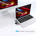 Miniatyrbillede 5 af 6: USB C Hub Adapter til MacBook Pro M1 / MacBook Air M1 2020 2019 2018 13 tommer 15 KLB