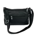 Miniatyrbilde 4 av 4: Multipocket Crossbody-veske med justerbar stropp [JUN] Black