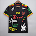 Miniatyrbild 4 av 5: 21/22 Ajax 3:e Bob Marley Special Edition Jersey Fotbollströjor Fotbollströjor Tee XL