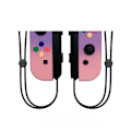 Miniatyrbillede 2 af 2: Nintendo Switch Controller Joycon Trådløs Bluetooth Spilcontroller Fjernbetjening Vækning med snor, Understøtter Fitness[ch] Purple pink gradient