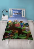 Miniatyrbilde 2 av 3: Minecraft Sengesett 150x210cm Flerfarget 3-Dels [JUN] Multicolor multicolor