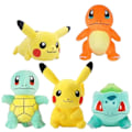 Miniatyrbild 4 av 5: Mub - Cartoon Anime Plyschdockor Pokemon Pikachu Bulbasaur Squirtle Charmander Kawaii Plyschdjur Grab Dockor För Presenter Som Bild 5 20-30cm