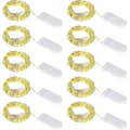 10 kpl 1 m:n Micro LED -valonauhat paristokäyttöiset [JUN]