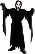 Ghostface Halloween-kostume til drenge med maske og handsker [JUN] 120cm