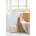 Miniatyrbilde 2 av 6: Macrame Tidningsstativ Boho Tidningsstativ Fristående Oppbevaring