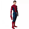 Miniatyrbillede 3 af 3: Avengers Spider-Man Actionfigur Statuette Model Docklegetøj Samling Gave Mafex 044 Mafex  044 With Box