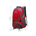 Pikkukuva 2 / 10: 60L Suuri Reppu Reppu PUNAINEN red