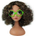 Miniatyrbilde 2 av 5: Mirabelle-parykken og brillene for jenter Encanto prinsesse rollespill H