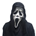 Miniatyrbilde 1 av 2: Spøkelsesmaske Skrikmaske Skallemaske Helhode Maske Halloween C