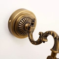 Miniatyrbillede 2 af 5: Vintage LED Badrumsspejllampe Lamper Badrumsbelysning Messing
