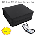 Miniatyrbillede 2 af 5: 400 stk. high-end PU-simulationslæder CD-etui, DVD-opbevaringsetui,