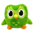 Duolingo Grøn Ugle Plyslegetøj 30cm 10-års Jubilæumsgave[JUN]