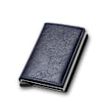 Miniatyrbild 1 av 7: Kolfiber Kreditkortshållare Plånböcker Herr Rfid Svart Magic Trifold Läder Smal Miniplånbok Liten Pengaväska Herrväskor Blue