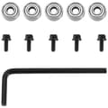 Top Bearing Router Bit Cutter Head Bearing Set Ball Bearing Accessory Kit Inner 4.76mm Outer 12.7mm