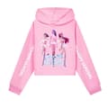 Kpop Demon Hunters Hoodie för flickor, HUNTRX Grafisk Pullover & Sweatshirt[JUN] 160