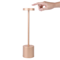 Pikkukuva 1 / 5: Moderni LED-latattava pöytälamppu Ravintola USB -sängin vieressä Rose Gold