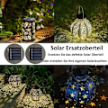 Miniatyrbillede 4 af 5: 2-pak solcellelamper udskiftning LED-pærer, solpaneler, lygter, udskiftningsbeskyttelse, hængende lamper udskiftning