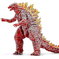 Pikkukuva 1 / 5: King Of The Monsters Leikkihahmo - Godzilla Actionhahmo - Dinosaurus Leikkikalut Godzilla - Elokuvahirviö Sarja Godzilla. red