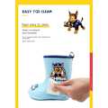 Pikkukuva 3 / 9: Paw Patrol Chase Skye Anime Piirretty Söpö Lasten Sadekengät Pojalle Tytölle Vedenpitävä EVA Kumi Liukumaton Taapero Lasten Sadekengät Chase Chase 19cm
