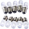 10-pack E10 12V varmvita LED-spotlampor[JUN]