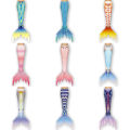 Miniatyrbillede 3 af 4: Pige Mermaid Hale med Monofin orange orange 130