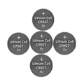 Miniatyrbillede 4 af 11: 5/10/20 stk CR927 Knapknapbatterier 3V Lithium Batterier CR 927 til Ure Regnemaskine og Fjernbetjening Legetøj 0.04 4 cards 20 pieces
