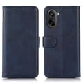 OnePlus Nord CE5 5G Plånboksfodral med Ställ Lädertextur[JUN] Blue