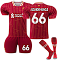 Miniatyrbillede 1 af 2: 24-25 Nya Liverpool Hemmafotbollströjor #66 Alexander-Arnold Träningströjor 16