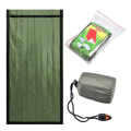 Miniatyrbillede 1 af 8: Udendørs nødsituation sovepose overlevelse genanvendelig Green sleeping bag & carrying case