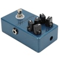 Miniatyrbild 8 av 11: Delay-effektpedal i metall, mörkblå, magnetiska ekon, delay-pedaler med tid, djup och hastighetsrattar