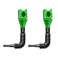 Miniatyrbild 5 av 11: Flexibel snäpptratt för dräneringsverktyg, flexibel vikning för flera ändamål Green 2pcs