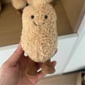 Miniatyrbillede 3 af 4: Lille Jordnøds Plysjlegetøj Stue Dekoration Møbel Tilbehør Sød Plys Interaktiv Legetøj Pige G