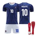 Mbappe Frankrike Hjemmefotballdraktsett med Sokker 2026[JUN] 24