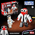 Miniatyrbilde 5 av 5: 8 stk 2023 Roblox Rainbow Friends Dører Byggesteiner Figurer Monter Modell Barn Adventsleke