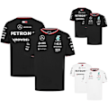 Miniatyrbild 3 av 4: 2024 F1 Officiellt Team Racing T-shirt Herr Formel 1 Toppar White White 3XL