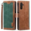 til Samsung Galaxy A36 5G Pungcover Stativ Læder Telefoncover[JUN] Green