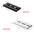 Miniatyrbillede 2 af 6: Vinglasholder Væghængt Sort black