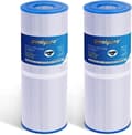 2-pak filterpatroner til Jacuzzi, kompatible med Unicel C-4326 & Pleatco PRB25-IN[JUN]