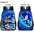 2024 Dobbeltsidet Sonic Rygsæk Kompatibel med Sonic Brand[JUN] 3