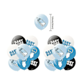 Pikkukuva 3 / 5: Baby Boss syntymäpäiväjuhlan koristeet, Hyvää syntymäpäivää Banner Cake Toppers -ilmapallot Set