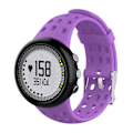 Pikkukuva 5 / 5: Silikoniranneke Suunto M1 M2 M4 M5 -sarjan kuntokelloon Cyan