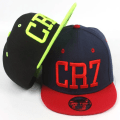 Miniatyrbild 2 av 6: Barn Fotbollsstjärna Ronaldo CR7 Broderi Barn Cap Hatt Ben Pojkar Flickor Sport Snapback Hip-hop Kepsar Gorras red