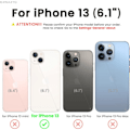 Miniatyrbild 2 av 6: iPhone 13 Case, Liquid Silicone Case for 6.1 inch iPhone 13, Ultra-Thin Case, Shockproof Protective Soft Case with Full Coverage, Solid Color Pink Solid pink