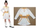 Demon Hunter K-Pop Halloween Kostume til Kvinder & Børn, 2-delt Sæt[JUN] No. 10 2-piece set 140cm