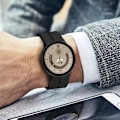 Pikkukuva 7 / 7: No Gap Silikonrem För Samsung Galaxy Watch 5/4 40mm 44mm 5 Pro 45mm Original Magnetiskt armbandsband För Watch 4 Klassiskt bälte light gray