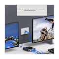 Miniatyrbilde 2 av 5: Gigabit Ethernet-splitter 1 til 2 ut, 1000 mbps - LAN/Internettkabelsplitter - Cat5/6/7-splitter, RJ45-nettverksforlengelse